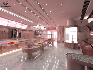 Panel de pared de mármol ónix Rosa retroiluminado al por mayor de fábrica de Vietnam MIYA STONE para decoración de encimera de pared Interior - Product Image 4