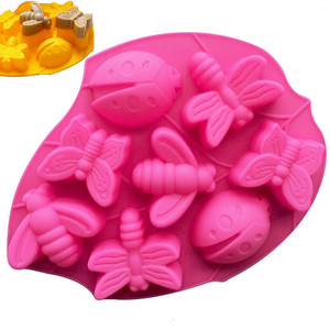 Stampo in Silicone a Forma di Farfalla per Torte, Budini e Gelatine, Ecologico e Inodore, per Pasticceria Fai-da-Te 28x21x3cm - Product Image 2