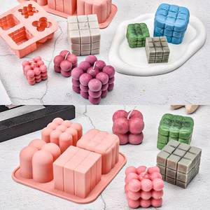 แม่พิมพ์ซิลิโคนรูปทรงลูกบอลมูสตกแต่งเค้ก 3 มิติ สำหรับทำเทียน - Product Image 2