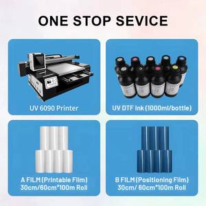 Neuer UV-Flachbettdrucker mit zwei Funktionen: Roll-to-Roll und Platten-Transferdruck für Aufkleber, UV-DTF-Becherummantelungen, Druckmaschine mit XP600 DX7 Druckkopf - Product Image 4