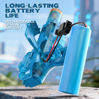 Mini pistolet à eau automatique en plastique, jouets de plage et de piscine pour l'été, pistolet à eau électrique pour adultes, enfants et garçons