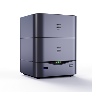 Servidor NAS Intel Jasper Lake <span class=keywords><strong>N4500</strong></span> de 4 Bahías para SSD de 2.5\", 8GB/16GB de RAM, Almacenamiento en la Nube Multi-Interfaz para Copia de Seguridad de Datos en el Hogar y Negocios - Product Image 3