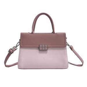 Bolso Bandolera de Moda para Mujer, con Cierre, Forro de Poliéster, Gran Capacidad, Listo para el Invierno, Contraste de Color, Artesanía Hecha a Mano - Product Image 5