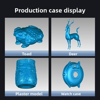 Scanner 3D de photogrammétrie haute précision à lumière bleue, résolution optique 6,3 MP, garantie 10 ans, pour l'ingénierie inverse