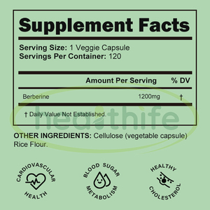 Healthife <span class=keywords><strong>Oem</strong></span> Berberine Supplementen Private Label Kruidenextract Berberin Hcl 98% Berberine <span class=keywords><strong>Capsules</strong></span> - Product Image 4