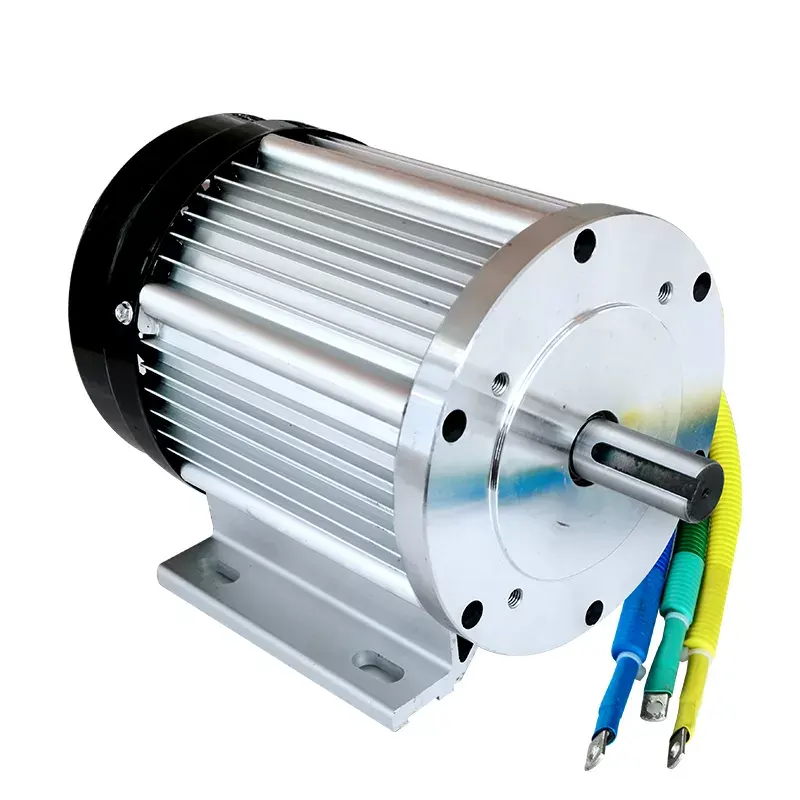 Hot High power electric tricycle 48V 60V 4000W cleaning machine lift equipment modification DC brushless motor