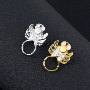Broche de corazón dorado y plateado para mujer, joyería médica interna, médico, <span class=keywords><strong>cirujano</strong></span>, enfermera, joyería médica, broche con defectos del corazón, regalo - Product Image 3