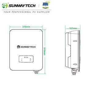 Sunway 10Kw-25Kw Onduleur hybride en réseau 15000 Watt triphasé pour système d'énergie solaire Sortie CA et communication WiFi - Product Image 2