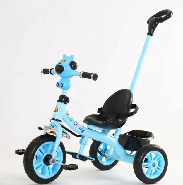 The latest kids tricycle 3 wheel indoor outdoor children tricycle with push bar baby tricycle kids Triciclo ride on car toys