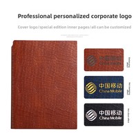 Carnet de notes A5 à texture crocodile avec couverture souple en cuir PU et emplacement pour stylo