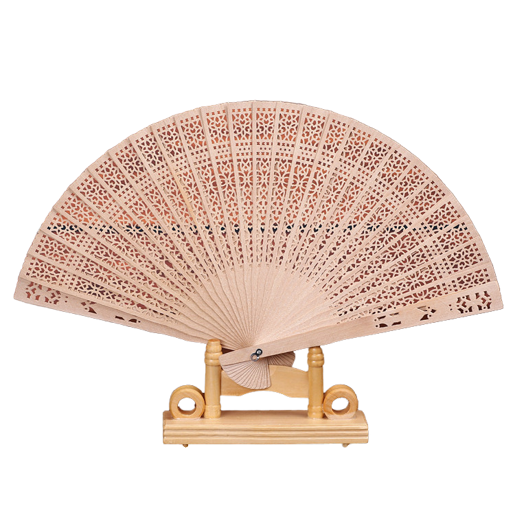 wood fan