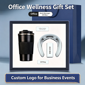 Coffret Cadeau d'Entreprise : <span class=keywords><strong>Tasse</strong></span> à Café Isotherme & Brosse à Dents Sonique avec Têtes de Rechange, Boîte Cadeau Souvenir Personnalisée avec Logo pour Clients d'Entreprise. - Product Image 2