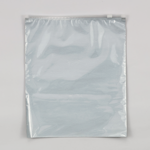 Vật liệu tùy chỉnh nhựa in logo Ziplock bao bì màu đen mờ phân hủy sinh học Dây Kéo Túi cho quần áo - Product Image 3