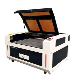 Machine de découpe laser en bois abordable populaire avec plate-forme de lame de couteau - Product Image 1