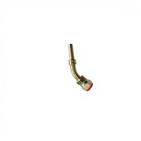 Adaptadores de Conexiones Hidráulicas en Oferta, No Corrosivos 45 #   Conexiones de Manguera a Prueba de Fugas de Acero/Acero Inoxidable para Uso en Excavadoras Doosan