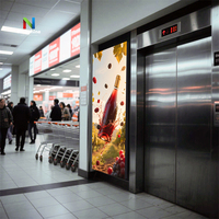 Ningshine 1920640640mm LED ekran paneli duvar ekran reklam posteri Video duvar paneli