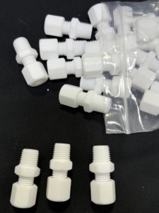 Chất lượng cao PTFE nam NPT kết nối chống ăn mòn PTFE nén phù hợp - Product Image 4