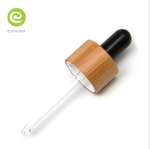 Venta al por mayor 18mm <span class=keywords><strong>de</strong></span> bambú tapa cuentagotas tapa para botella <span class=keywords><strong>de</strong></span> aceite esencial - Product Image 4