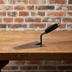 เกรียงฉาบปูนทรงกลมแบบแคบ AUSONIA ขนาด 20 ซม. ด้ามไม้เคลือบเงา ผลิตในอิตาลี - Product Image 2