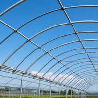 Tuyau en acier galvanisé à chaud EN 10255 de 8 pouces, 5,0 mm, 6 m, en zinc lourd, directement de l'usine, pour l'alimentation en eau principale