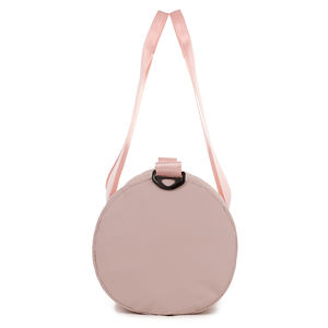 사용자 정의 로고 유행 여성 남성 여행 가방 피트니스 스포츠 체육관 가방 나일론 핑크 지퍼 폐쇄 여행 더플 가방 남여 공용 - Product Image 4