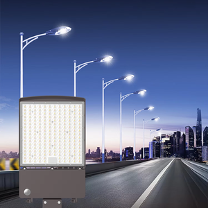 Outdoor LED Street Light IP65 Motion <strong>Sensor</strong> Aluminum Alloy Construction 5-Year Warranty 3 <strong>Color</strong> Temperatures (5000K/4100K/3500K) - Product Image 1