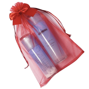 Sacs en <span class=keywords><strong>organza</strong></span> à mailles, sacs à bonbons 9x12/10x15, sac cadeau en <span class=keywords><strong>organza</strong></span> <span class=keywords><strong>rouge</strong></span> transparent avec nœud en ruban, sac en <span class=keywords><strong>organza</strong></span> à cordon pour cosmétiques - Product Image 5
