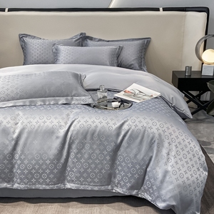 Literie de luxe confortable pour hôtel, lit <span class=keywords><strong>king</strong></span> size 1800 et taies d'oreiller, draps en lin 650Tc - Product Image 4