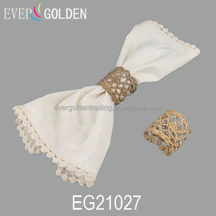 Best Selling Table Napkin Rings For Wedding Restaurant Decoration For Dining Room Use Napkin Rings