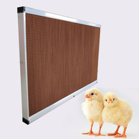 Nueva Almohadilla de Enfriamiento Evaporativo de Celulosa Northern&Livestock para Granjas Avícolas, Modelo 6090, Tamaño Personalizable, 1 Año de Garantía