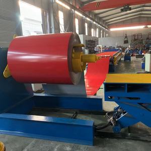 5T 8T 10T Tonne Kunden spezifischer Aluminiums tahl Coil Uncoiler Abwickel maschine Steel Sheet Coil Decoiler - Product Image 3