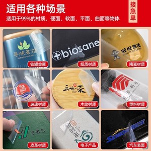 Étiquettes personnalisées en cristal Wan Han, membrane de transfert transparente, autocollants logo creux pour emballage - Product Image 3