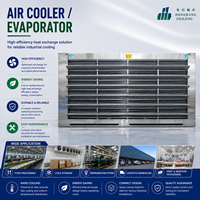 Refroidisseur à air forcé robuste pour ferme et système de refroidissement à air forcé pour applications d'entreposage frigorifique agricole