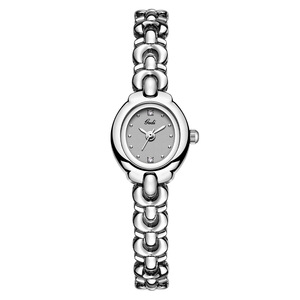 Montre ovale à quartz pour femme de style français, chaîne tressée, étanche, élégante et polyvalente pour le travail quotidien et les occasions décontractées - Product Image 6
