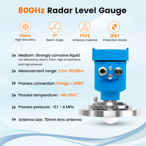 Moary ME803D High Accuracy 4-20mA Rs485 <strong>Powder</strong> Tanks With Blowing Liquid <strong>Level</strong> <strong>Sensors</strong> Radar <strong>Level</strong> Meter - Product Image 3