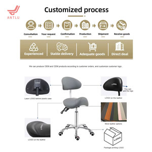 ANTLUPLUS <span class=keywords><strong>Tabouret</strong></span> dentaire ergonomique de type selle pour clinique, chaise de <span class=keywords><strong>dentiste</strong></span>, mobilier hospitalier, <span class=keywords><strong>tabouret</strong></span> ophtalmique - Product Image 4