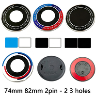 Emblème de capot avant et de coffre arrière ABS 82mm 74mm à 2 ou 3 trous pour BMW E46 E60 E90 E39 E36 E30 F10 F30 - Accessoires