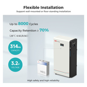 For Home <b>Energy</b> <b>Storage</b> <b>System</b> 16.07kWh 314Ah Lithium Battery Wall-Mounted Solar Off-Grid 10-20kW - Product Image 4