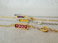 Lettre personnalisée breloque en acier inoxydable bijoux cristaux pierres de guérison pierre naturelle bracelet bijoux pour cadeau