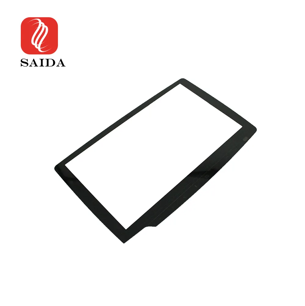 SAIDA Factory Custom Black Silk Screen Printing glass AR/AF/AG Coating Electronic Touch Screen Panel Glass