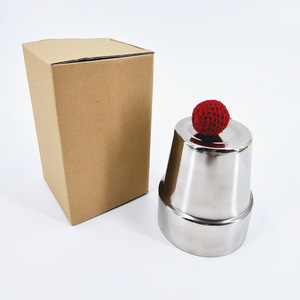 G1139 Magnetic <b>Cup</b>, Magic <b>Cup</b> and Ball, King Magic Magic Props for Festival Parties and Annual Meetings. - Product Image 1