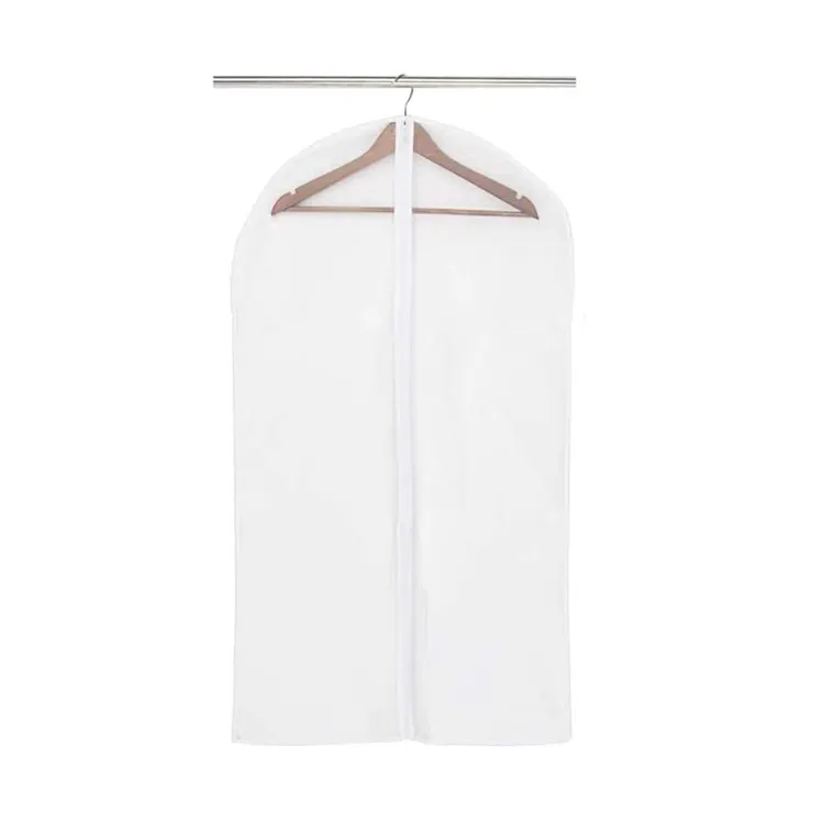 Großhandel staub dichte Kleider tasche Wasserdichte transparente PEVA Anzug hülle für Hemd