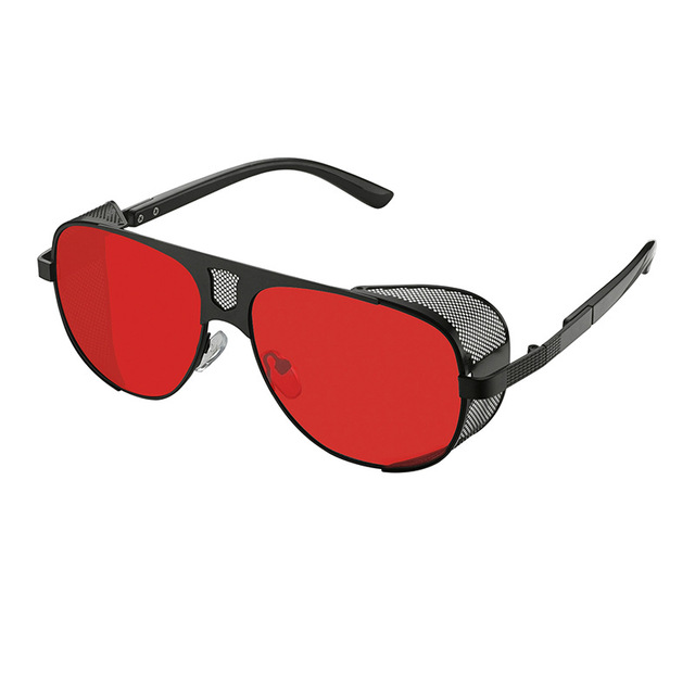 2021 New Arrivals Retro Polarized Steampunk Shades Summer Sunglasses Women Men