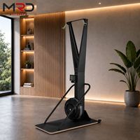 Mairuida MRD-E35 – Appareil de ski ergométrique commercial haut de gamme à résistance à l'air, léger, durable, construction en acier, avec programme d'entraînement