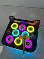 Machine de jeu Whack-a-Mole pour enfants, à monnayeur, avec lumières LED colorées, équipement d'arcade à tickets, pour intérieur