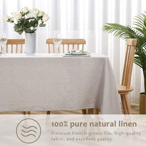 Nappe de mariage moderne en polyester 100% tissu tissé jetable étanche à l'huile imperméable pour les célébrations festives-Ramadan Autre maison - Product Image 2