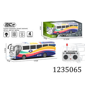 Voiture télécommandée Bus de ville télécommandé avec lumière et contrôleur Mini-Pro Baby Bus Cars Model Toys Vehicles for Kids - Product Image 6