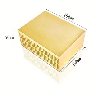 HongFa HF-A-157 Customizable Split Body Distribution Box IP54 Protection 6063 Aluminum Alloy CNC Milled Enclosure <b>Sandblasted</b> - Product Image 5