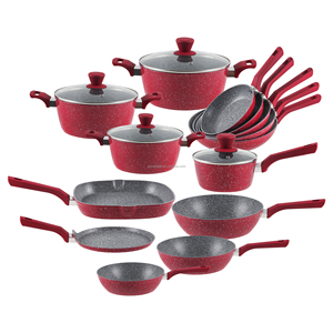 Productos más vendidos OZONE Popular olla antiadherente olla <span class=keywords><strong>de</strong></span> mármol olla sartén juego <span class=keywords><strong>de</strong></span> utensilios <span class=keywords><strong>de</strong></span> cocina <span class=keywords><strong>de</strong></span> aluminio fundido a presión - Product Image 6