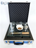 Testeur de limite liquide et plastique du sol / Kit de test des limites d'Atterberg du sol pour essais géotechniques